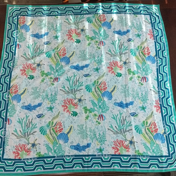 Karya Karema Accessories - Karya Karema Silk scarf comes with a silk bag .